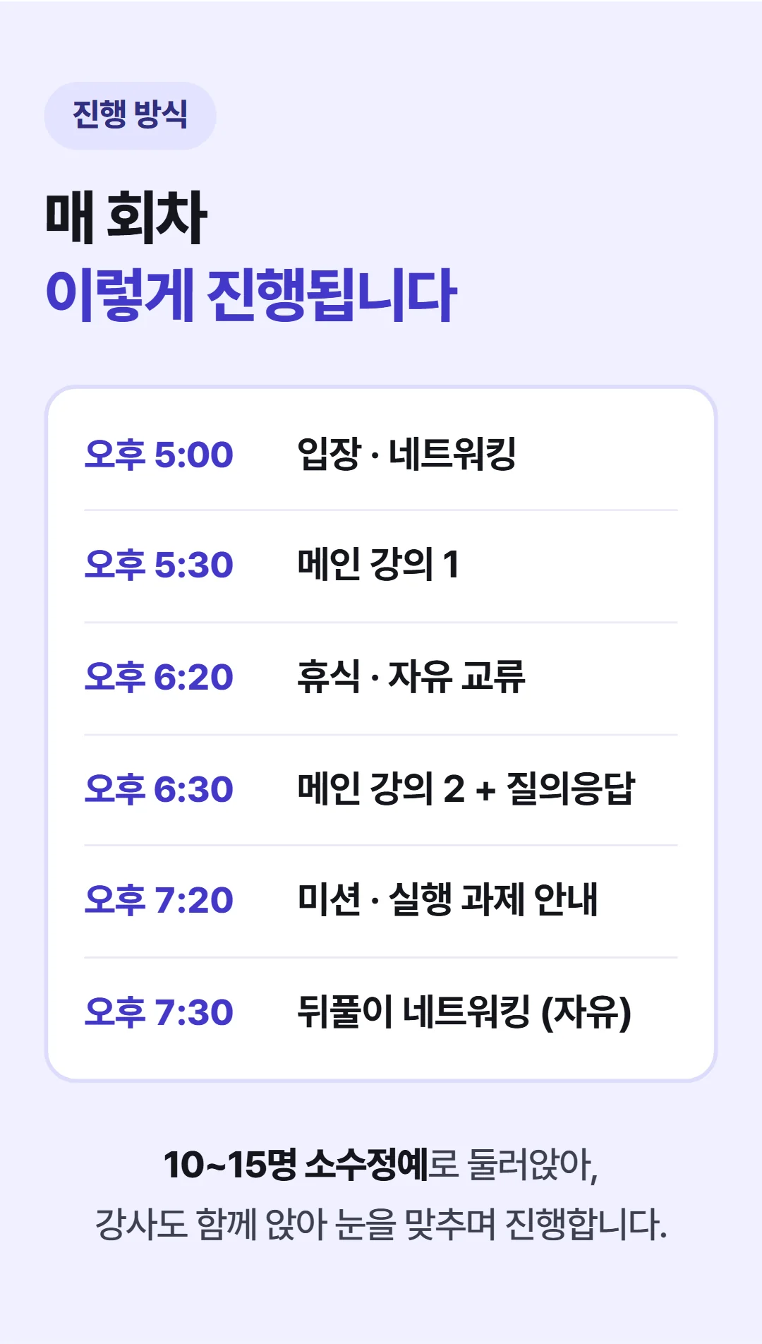 CEO가 알아야 하는 필수 인사노무 — 매 회차 진행 흐름